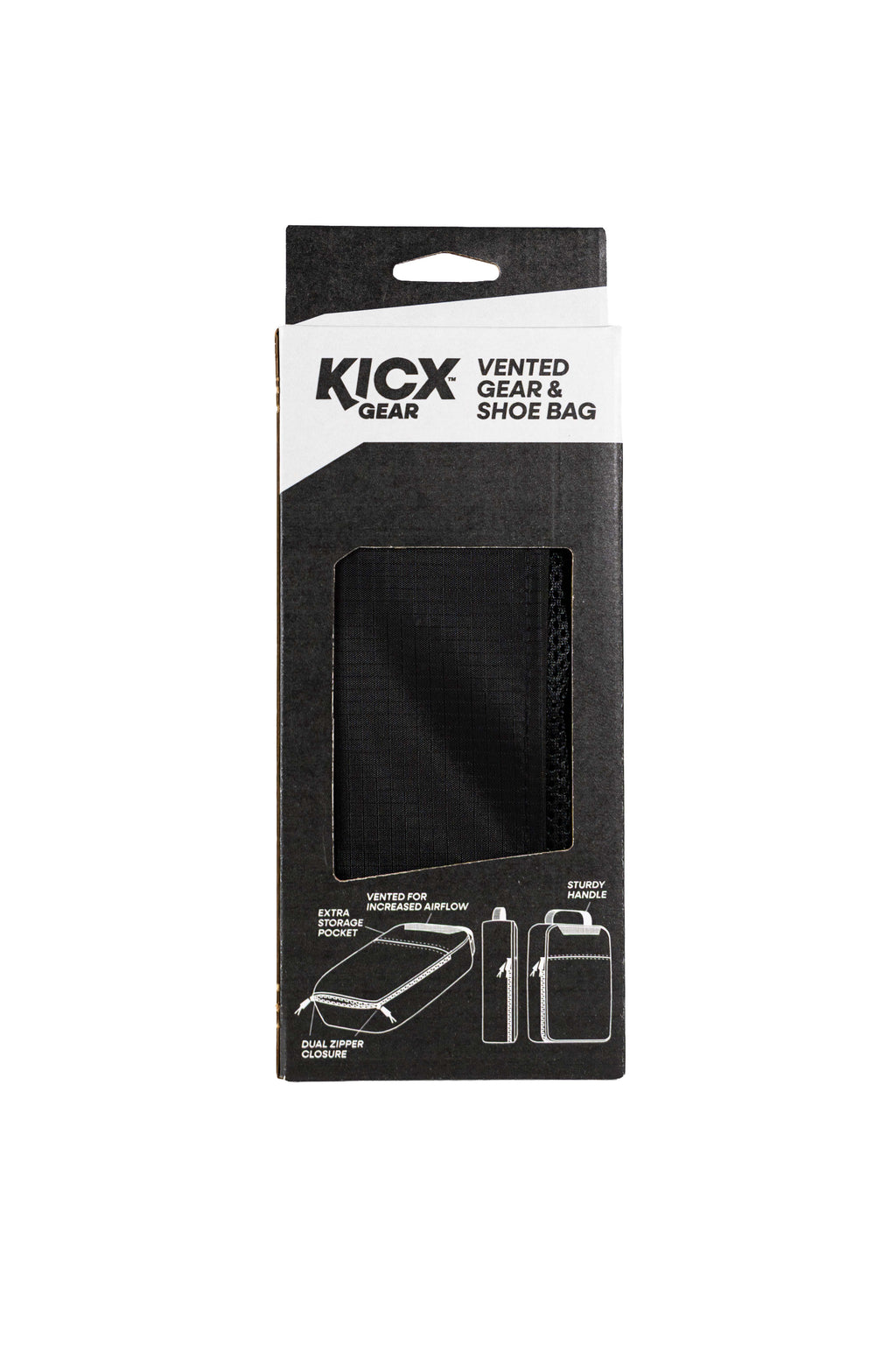 Kicx Vented Shoe, Spike, Cleat and Gear Bag