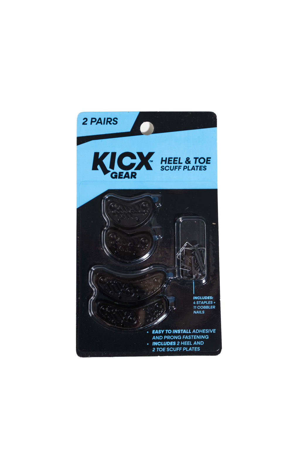 Kicx Heel & Toe Scuff Guards (Set 4 parts plus components)