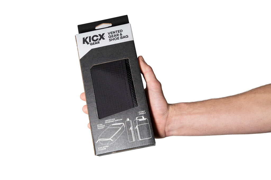 Kicx Vented Shoe, Spike, Cleat and Gear Bag